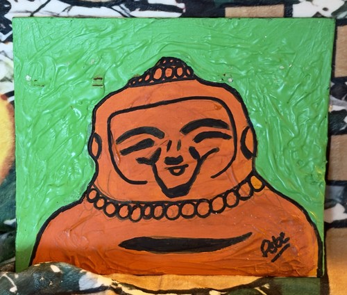 Bwdha hapus impesto pop art - bwdha,